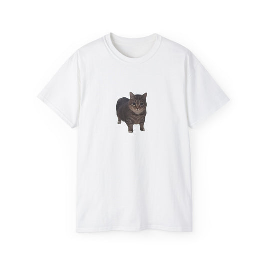 Cat Lover's Unisex Ultra Cotton Tee - 'Oui AI Oui' Design