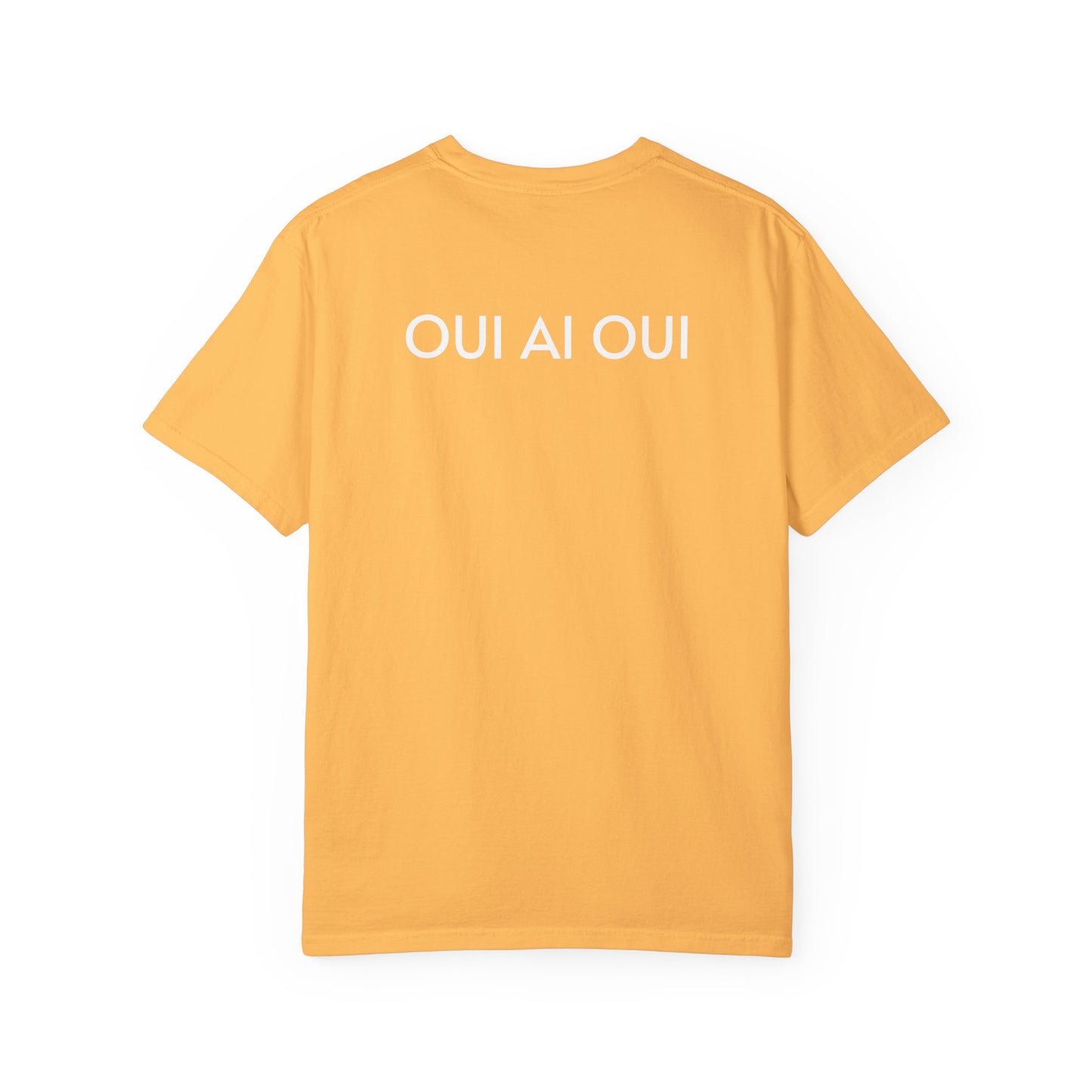 Unisex Garment-Dyed T-shirt OIA AI cat large logo