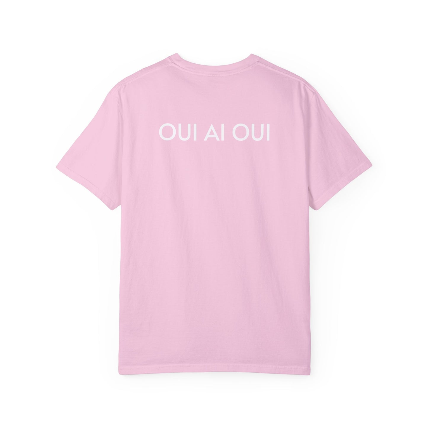 Unisex Garment-Dyed T-shirt OIA AI cat large logo