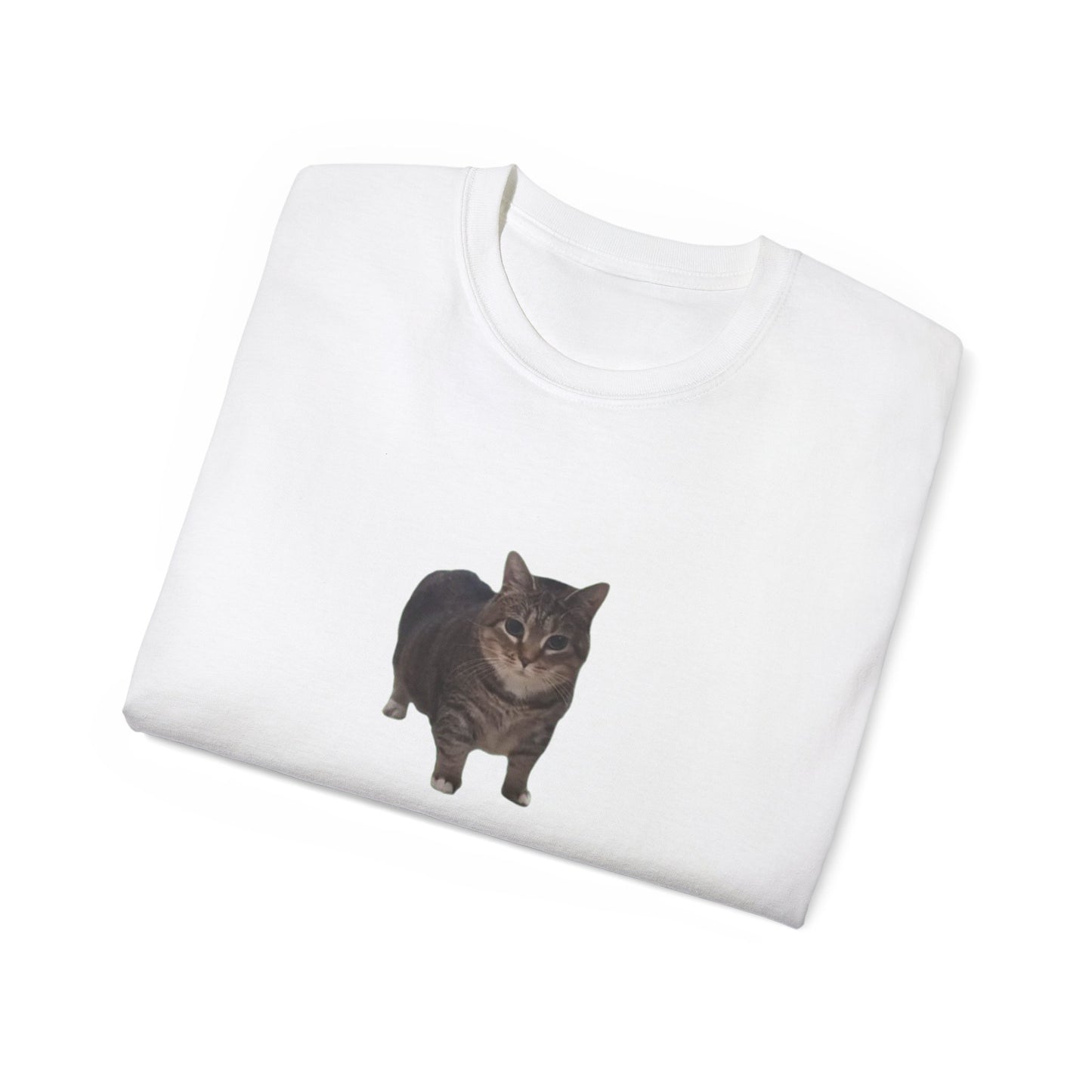 Cat Lover's Unisex Ultra Cotton Tee - 'Oui AI Oui' Design